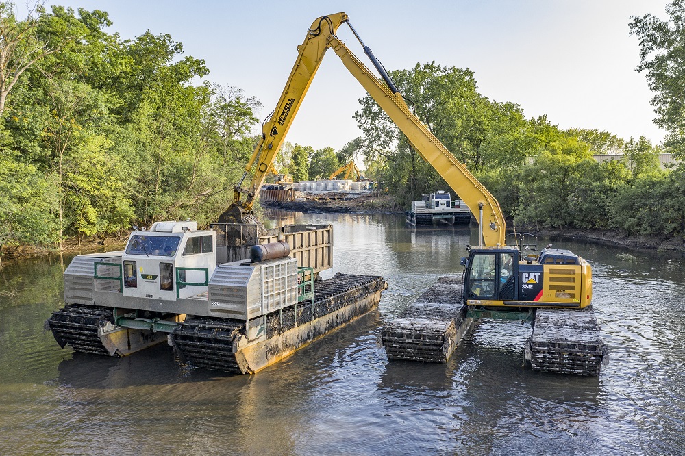 The Advantages of Amphibious Equipment: No Roads, No Problem