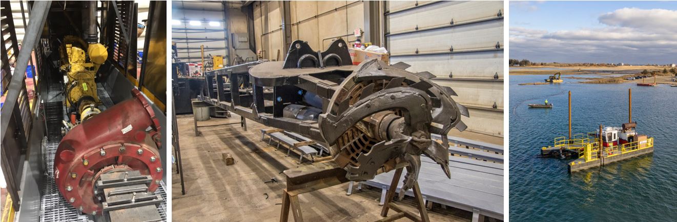 Brennan dredge rebuild, cutter head and fleet