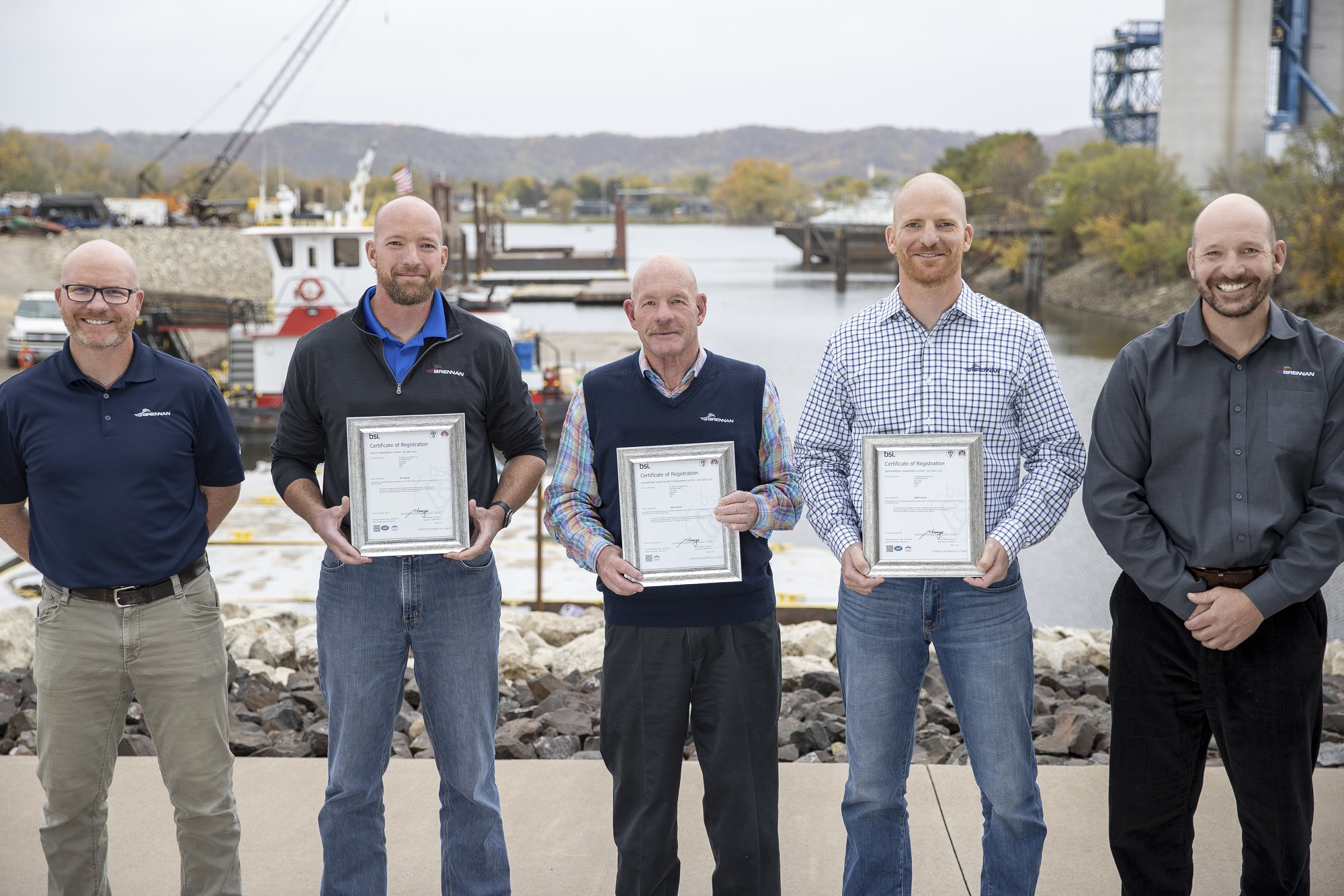 Brennan Announces Certification to 3 ISO Standards