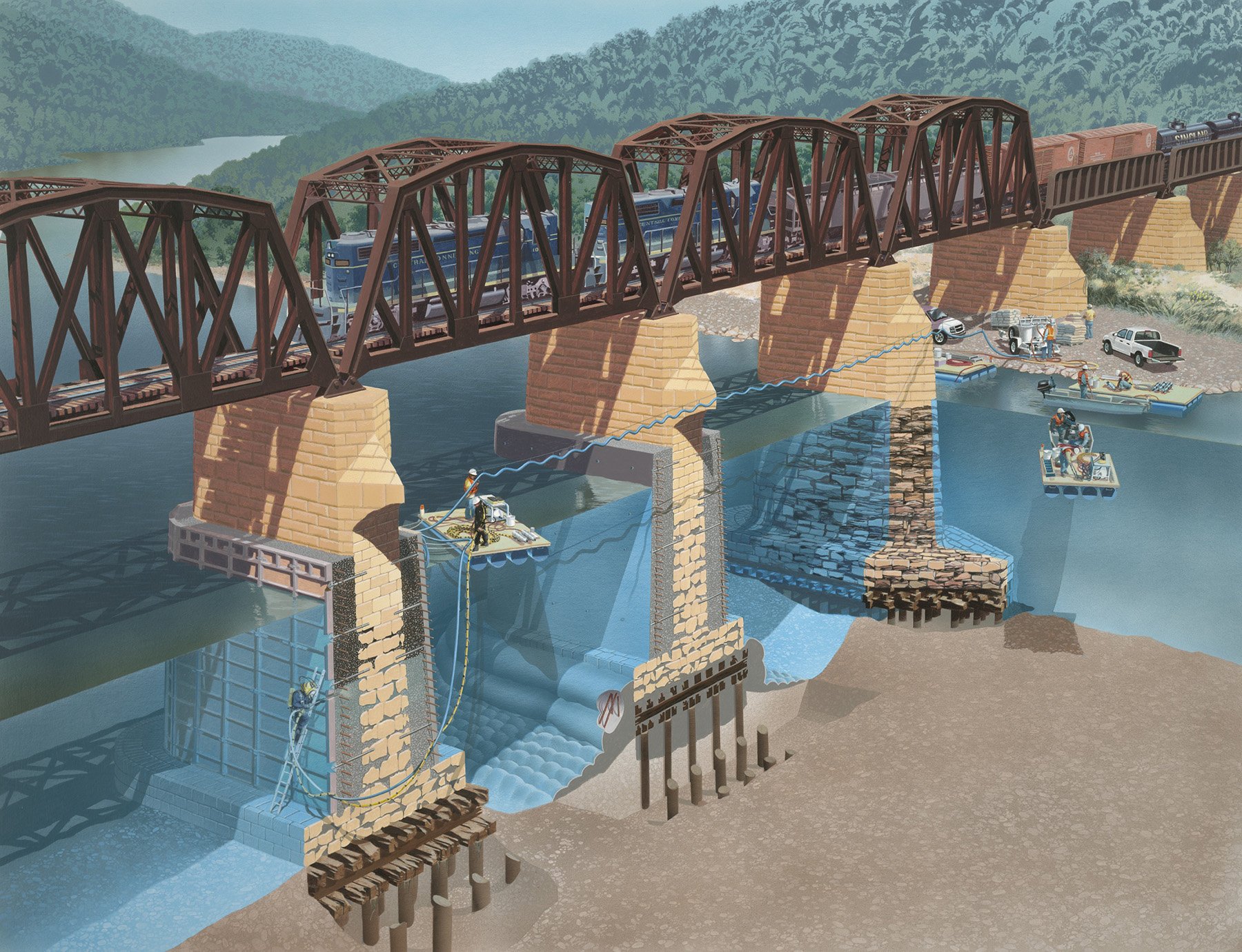 Effective Solutions for Underwater Scour Repair